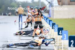 22.09.2024, Premanon, France (FRA): Susanna Meinen (SUI) - Biathlon Samse Summer Tour, pursuit, Premanon (FRA). www.nordicfocus.com. © Manzoni/NordicFocus. Every downloaded picture is fee-liable.