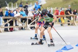 22.09.2024, Premanon, France (FRA): Lilian Leurs (FRA) - Biathlon Samse Summer Tour, pursuit, Premanon (FRA). www.nordicfocus.com. © Manzoni/NordicFocus. Every downloaded picture is fee-liable.