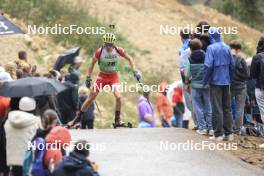 22.09.2024, Premanon, France (FRA): Nathanael Peaquin (FRA) - Biathlon Samse Summer Tour, pursuit, Premanon (FRA). www.nordicfocus.com. © Manzoni/NordicFocus. Every downloaded picture is fee-liable.