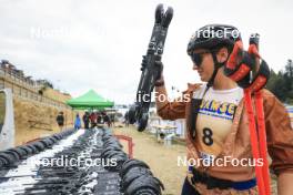 22.09.2024, Premanon, France (FRA): Julia Simon (FRA) - Biathlon Samse Summer Tour, pursuit, Premanon (FRA). www.nordicfocus.com. © Manzoni/NordicFocus. Every downloaded picture is fee-liable.