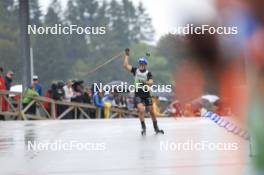 22.09.2024, Premanon, France (FRA): Oscar Lombardot (FRA) - Biathlon Samse Summer Tour, pursuit, Premanon (FRA). www.nordicfocus.com. © Manzoni/NordicFocus. Every downloaded picture is fee-liable.