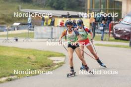 22.09.2024, Premanon, France (FRA): Caline Pic (FRA) - Biathlon Samse Summer Tour, pursuit, Premanon (FRA). www.nordicfocus.com. © Manzoni/NordicFocus. Every downloaded picture is fee-liable.