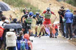 22.09.2024, Premanon, France (FRA): Ian Martinet (FRA) - Biathlon Samse Summer Tour, pursuit, Premanon (FRA). www.nordicfocus.com. © Manzoni/NordicFocus. Every downloaded picture is fee-liable.