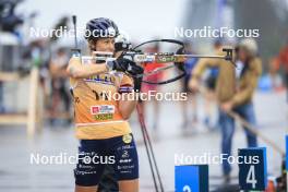 22.09.2024, Premanon, France (FRA): Chloe Chevalier (FRA) - Biathlon Samse Summer Tour, pursuit, Premanon (FRA). www.nordicfocus.com. © Manzoni/NordicFocus. Every downloaded picture is fee-liable.