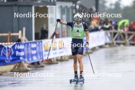 22.09.2024, Premanon, France (FRA): Eric Perrot (FRA) - Biathlon Samse Summer Tour, pursuit, Premanon (FRA). www.nordicfocus.com. © Manzoni/NordicFocus. Every downloaded picture is fee-liable.