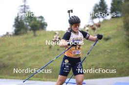 22.09.2024, Premanon, France (FRA): Sophie Chauveau (FRA) - Biathlon Samse Summer Tour, pursuit, Premanon (FRA). www.nordicfocus.com. © Manzoni/NordicFocus. Every downloaded picture is fee-liable.