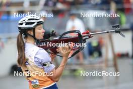 22.09.2024, Premanon, France (FRA): Jeanne Richard (FRA) - Biathlon Samse Summer Tour, pursuit, Premanon (FRA). www.nordicfocus.com. © Manzoni/NordicFocus. Every downloaded picture is fee-liable.