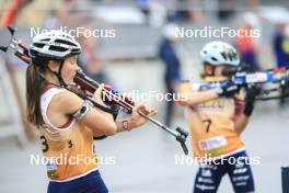 22.09.2024, Premanon, France (FRA): Jeanne Richard (FRA) - Biathlon Samse Summer Tour, pursuit, Premanon (FRA). www.nordicfocus.com. © Manzoni/NordicFocus. Every downloaded picture is fee-liable.