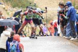 22.09.2024, Premanon, France (FRA): Victor Drezet (FRA) - Biathlon Samse Summer Tour, pursuit, Premanon (FRA). www.nordicfocus.com. © Manzoni/NordicFocus. Every downloaded picture is fee-liable.