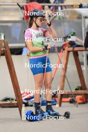 22.09.2024, Premanon, France (FRA): Alice Dusserre (FRA) - Biathlon Samse Summer Tour, pursuit, Premanon (FRA). www.nordicfocus.com. © Manzoni/NordicFocus. Every downloaded picture is fee-liable.