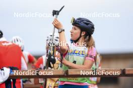 22.09.2024, Premanon, France (FRA): Alice Dusserre (FRA) - Biathlon Samse Summer Tour, pursuit, Premanon (FRA). www.nordicfocus.com. © Manzoni/NordicFocus. Every downloaded picture is fee-liable.