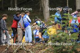 22.09.2024, Premanon, France (FRA): Gaetan Paturel (FRA) - Biathlon Samse Summer Tour, pursuit, Premanon (FRA). www.nordicfocus.com. © Manzoni/NordicFocus. Every downloaded picture is fee-liable.