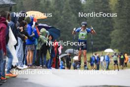 22.09.2024, Premanon, France (FRA): Antonin Guigonnat (FRA) - Biathlon Samse Summer Tour, pursuit, Premanon (FRA). www.nordicfocus.com. © Manzoni/NordicFocus. Every downloaded picture is fee-liable.