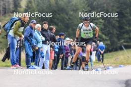 22.09.2024, Premanon, France (FRA): Antonin Guy (FRA) - Biathlon Samse Summer Tour, pursuit, Premanon (FRA). www.nordicfocus.com. © Manzoni/NordicFocus. Every downloaded picture is fee-liable.