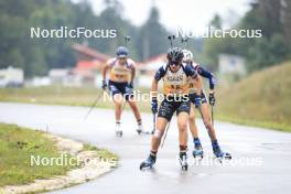 22.09.2024, Premanon, France (FRA): Gilonne Guigonnat (FRA) - Biathlon Samse Summer Tour, pursuit, Premanon (FRA). www.nordicfocus.com. © Manzoni/NordicFocus. Every downloaded picture is fee-liable.