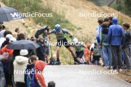 22.09.2024, Premanon, France (FRA): Axel Garnier (FRA) - Biathlon Samse Summer Tour, pursuit, Premanon (FRA). www.nordicfocus.com. © Manzoni/NordicFocus. Every downloaded picture is fee-liable.