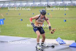 22.09.2024, Premanon, France (FRA): Oceane Michelon (FRA) - Biathlon Samse Summer Tour, pursuit, Premanon (FRA). www.nordicfocus.com. © Manzoni/NordicFocus. Every downloaded picture is fee-liable.