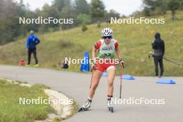 22.09.2024, Premanon, France (FRA): Adeline Debuyser (FRA) - Biathlon Samse Summer Tour, pursuit, Premanon (FRA). www.nordicfocus.com. © Manzoni/NordicFocus. Every downloaded picture is fee-liable.