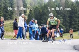 22.09.2024, Premanon, France (FRA): Leo Carlier (FRA) - Biathlon Samse Summer Tour, pursuit, Premanon (FRA). www.nordicfocus.com. © Manzoni/NordicFocus. Every downloaded picture is fee-liable.