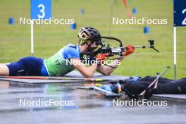 22.09.2024, Premanon, France (FRA): Valentin Lejeune (FRA) - Biathlon Samse Summer Tour, pursuit, Premanon (FRA). www.nordicfocus.com. © Manzoni/NordicFocus. Every downloaded picture is fee-liable.