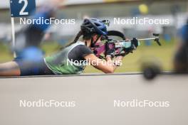 22.09.2024, Premanon, France (FRA): Louise Roguet (FRA) - Biathlon Samse Summer Tour, pursuit, Premanon (FRA). www.nordicfocus.com. © Manzoni/NordicFocus. Every downloaded picture is fee-liable.