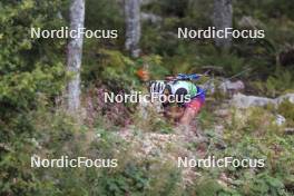 22.09.2024, Premanon, France (FRA): Enzo Bouillet (FRA) - Biathlon Samse Summer Tour, pursuit, Premanon (FRA). www.nordicfocus.com. © Manzoni/NordicFocus. Every downloaded picture is fee-liable.