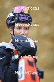 22.09.2024, Premanon, France (FRA): Elisa Gasparin (SUI) - Biathlon Samse Summer Tour, pursuit, Premanon (FRA). www.nordicfocus.com. © Manzoni/NordicFocus. Every downloaded picture is fee-liable.