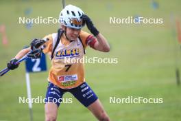 22.09.2024, Premanon, France (FRA): Anaelle Bondoux (FRA) - Biathlon Samse Summer Tour, pursuit, Premanon (FRA). www.nordicfocus.com. © Manzoni/NordicFocus. Every downloaded picture is fee-liable.