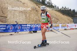 22.09.2024, Premanon, France (FRA): Coralie Perrin (FRA) - Biathlon Samse Summer Tour, pursuit, Premanon (FRA). www.nordicfocus.com. © Manzoni/NordicFocus. Every downloaded picture is fee-liable.