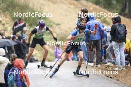 22.09.2024, Premanon, France (FRA): Valentin Lejeune (FRA) - Biathlon Samse Summer Tour, pursuit, Premanon (FRA). www.nordicfocus.com. © Manzoni/NordicFocus. Every downloaded picture is fee-liable.