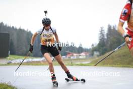 22.09.2024, Premanon, France (FRA): Anna Blanc (FRA) - Biathlon Samse Summer Tour, pursuit, Premanon (FRA). www.nordicfocus.com. © Manzoni/NordicFocus. Every downloaded picture is fee-liable.