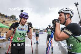 22.09.2024, Premanon, France (FRA): James Pacal (SUI) - Biathlon Samse Summer Tour, pursuit, Premanon (FRA). www.nordicfocus.com. © Manzoni/NordicFocus. Every downloaded picture is fee-liable.