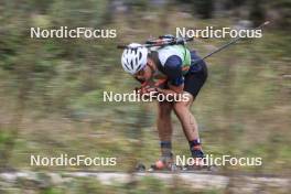 22.09.2024, Premanon, France (FRA): Ethan Benoit Appolonia (FRA) - Biathlon Samse Summer Tour, pursuit, Premanon (FRA). www.nordicfocus.com. © Manzoni/NordicFocus. Every downloaded picture is fee-liable.