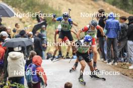 22.09.2024, Premanon, France (FRA): Ian Martinet (FRA) - Biathlon Samse Summer Tour, pursuit, Premanon (FRA). www.nordicfocus.com. © Manzoni/NordicFocus. Every downloaded picture is fee-liable.