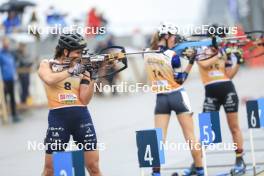 22.09.2024, Premanon, France (FRA): Julia Simon (FRA) - Biathlon Samse Summer Tour, pursuit, Premanon (FRA). www.nordicfocus.com. © Manzoni/NordicFocus. Every downloaded picture is fee-liable.