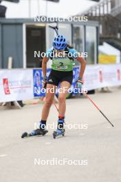 22.09.2024, Premanon, France (FRA): Emma Oustry (FRA) - Biathlon Samse Summer Tour, pursuit, Premanon (FRA). www.nordicfocus.com. © Manzoni/NordicFocus. Every downloaded picture is fee-liable.