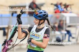 22.09.2024, Premanon, France (FRA): Louise Roguet (FRA) - Biathlon Samse Summer Tour, pursuit, Premanon (FRA). www.nordicfocus.com. © Manzoni/NordicFocus. Every downloaded picture is fee-liable.