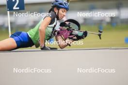 22.09.2024, Premanon, France (FRA): Louise Roguet (FRA) - Biathlon Samse Summer Tour, pursuit, Premanon (FRA). www.nordicfocus.com. © Manzoni/NordicFocus. Every downloaded picture is fee-liable.