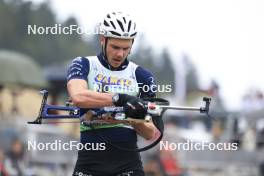 22.09.2024, Premanon, France (FRA): Emilien Jacquelin (FRA) - Biathlon Samse Summer Tour, pursuit, Premanon (FRA). www.nordicfocus.com. © Manzoni/NordicFocus. Every downloaded picture is fee-liable.