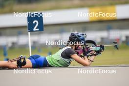 22.09.2024, Premanon, France (FRA): Louise Roguet (FRA) - Biathlon Samse Summer Tour, pursuit, Premanon (FRA). www.nordicfocus.com. © Manzoni/NordicFocus. Every downloaded picture is fee-liable.