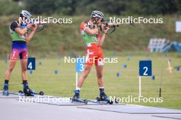 22.09.2024, Premanon, France (FRA): Emile Weiss (FRA) - Biathlon Samse Summer Tour, pursuit, Premanon (FRA). www.nordicfocus.com. © Manzoni/NordicFocus. Every downloaded picture is fee-liable.