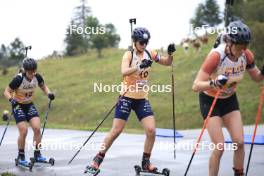 22.09.2024, Premanon, France (FRA): Chloe Chevalier (FRA) - Biathlon Samse Summer Tour, pursuit, Premanon (FRA). www.nordicfocus.com. © Manzoni/NordicFocus. Every downloaded picture is fee-liable.