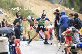 22.09.2024, Premanon, France (FRA): Gaetan Paturel (FRA) - Biathlon Samse Summer Tour, pursuit, Premanon (FRA). www.nordicfocus.com. © Manzoni/NordicFocus. Every downloaded picture is fee-liable.