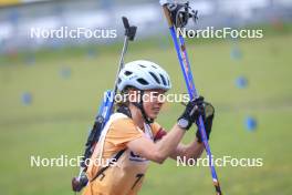 22.09.2024, Premanon, France (FRA): Anaelle Bondoux (FRA) - Biathlon Samse Summer Tour, pursuit, Premanon (FRA). www.nordicfocus.com. © Manzoni/NordicFocus. Every downloaded picture is fee-liable.