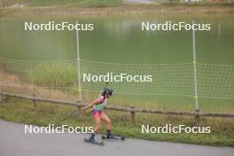 22.09.2024, Premanon, France (FRA): Nora Fumey (FRA) - Biathlon Samse Summer Tour, pursuit, Premanon (FRA). www.nordicfocus.com. © Manzoni/NordicFocus. Every downloaded picture is fee-liable.