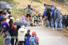 22.09.2024, Premanon, France (FRA): Pierig Maillot (FRA) - Biathlon Samse Summer Tour, pursuit, Premanon (FRA). www.nordicfocus.com. © Manzoni/NordicFocus. Every downloaded picture is fee-liable.