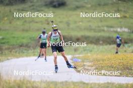 22.09.2024, Premanon, France (FRA): Jakob Richter (SUI) - Biathlon Samse Summer Tour, pursuit, Premanon (FRA). www.nordicfocus.com. © Manzoni/NordicFocus. Every downloaded picture is fee-liable.