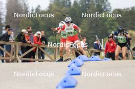 22.09.2024, Premanon, France (FRA): Adeline Debuyser (FRA) - Biathlon Samse Summer Tour, pursuit, Premanon (FRA). www.nordicfocus.com. © Manzoni/NordicFocus. Every downloaded picture is fee-liable.