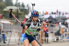 22.09.2024, Premanon, France (FRA): Louise Roguet (FRA) - Biathlon Samse Summer Tour, pursuit, Premanon (FRA). www.nordicfocus.com. © Manzoni/NordicFocus. Every downloaded picture is fee-liable.