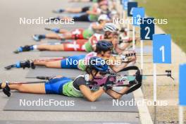 22.09.2024, Premanon, France (FRA): Louise Roguet (FRA) - Biathlon Samse Summer Tour, pursuit, Premanon (FRA). www.nordicfocus.com. © Manzoni/NordicFocus. Every downloaded picture is fee-liable.